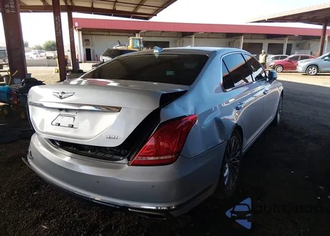 2019 Genesis G90 3.3T Premium из США, поврежденный, VIN KMHG34JAXKU050626